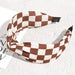 Wholesale brown fabric headband JDC-HD-PZ012 Headband 蒲钻 4 Wholesale Jewelry JoyasDeChina Joyas De China