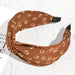 Wholesale brown fabric headband JDC-HD-PZ012 Headband 蒲钻 5 Wholesale Jewelry JoyasDeChina Joyas De China