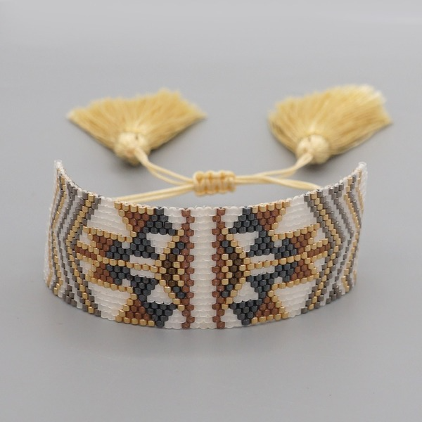Bulk Jewelry Wholesale brown geometric hand-made braided bracelet JDC-gbh320 Wholesale factory from China YIWU China