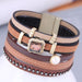 Wholesale Brown Leather Magnetic Bracelet JDC-BT-WY118 Bracelet 威扬 3# Wholesale Jewelry JoyasDeChina Joyas De China