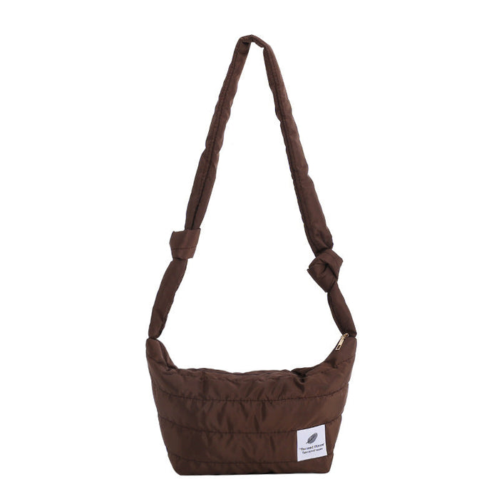 Wholesale brown nylon shoulder bag JDC-SD-HZD007 Shoulder Bags ปจ่ื๗์ Brown Wholesale Jewelry JoyasDeChina Joyas De China