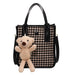 Wholesale brown pu handbag JDC-HB-HZD001 Handbags 花枳黛 black Wholesale Jewelry JoyasDeChina Joyas De China