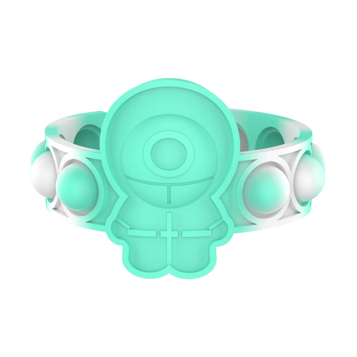 Wholesale bubble bracelets Silicone decompression bubble ball bracelet JDC-FT-HC015 fidgets toy 华创 1# Wholesale Jewelry JoyasDeChina Joyas De China