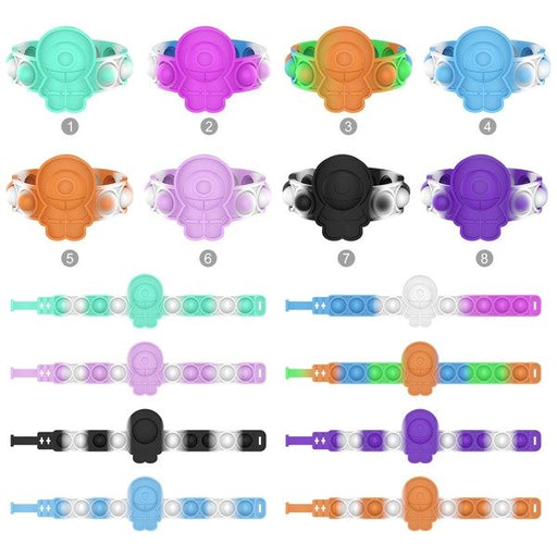 Wholesale bubble bracelets Silicone decompression bubble ball bracelet JDC-FT-HC015 fidgets toy 华创 Wholesale Jewelry JoyasDeChina Joyas De China