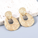 Wholesale bump texture alloy earrings JDC-ES-JL156 Earrings JoyasDeChina Wholesale Jewelry JoyasDeChina Joyas De China