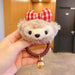 Wholesale Bunny Bear Plush Cartoon Hair Rope (F) JDC-HS-DingS001 Hair Scrunchies 鼎硕 Bear / Wholesale Jewelry JoyasDeChina Joyas De China