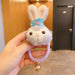 Wholesale Bunny Bear Plush Cartoon Hair Rope (F) JDC-HS-DingS001 Hair Scrunchies 鼎硕 Rabbit / Wholesale Jewelry JoyasDeChina Joyas De China