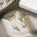 Wholesale Butterfly Alloy Earrings 3 Piece Set JDC-ES-F546 Earrings JoyasDeChina Wholesale Jewelry JoyasDeChina Joyas De China