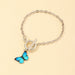 Wholesale butterfly bracelet coarse chain alloy bracelet JDC-BT-NZ039 Bracelet 奈珠 Wholesale Jewelry JoyasDeChina Joyas De China