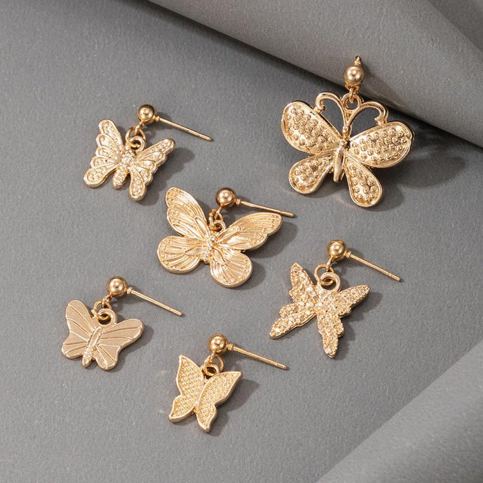 Wholesale butterfly earrings earrings JDC-ES-C404 Earrings JoyasDeChina 17893 Wholesale Jewelry JoyasDeChina Joyas De China