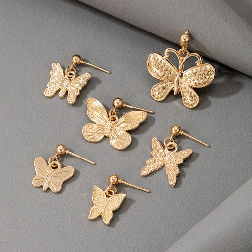 Wholesale butterfly earrings earrings JDC-ES-C404 Earrings JoyasDeChina Wholesale Jewelry JoyasDeChina Joyas De China