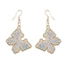 Wholesale butterfly fancy color diamond insect alloy earrings JDC-ES-JL952 Earrings 氿乐 white Wholesale Jewelry JoyasDeChina Joyas De China