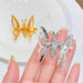 Wholesale Butterfly Metal Hair Clips JDC-HC-GSHX102 Hair Clips 恒曦 Wholesale Jewelry JoyasDeChina Joyas De China