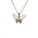 Wholesale Butterfly Pendant Necklace JDC-NE-ML115 NECKLACE JoyasDeChina 0724CX butterfly white. Wholesale Jewelry JoyasDeChina Joyas De China