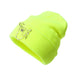Wholesale butterfly pure wool knitted hat JDC-FH-GSYH082 FashionHat 予画 Fluorescent yellow Average code Wholesale Jewelry JoyasDeChina Joyas De China