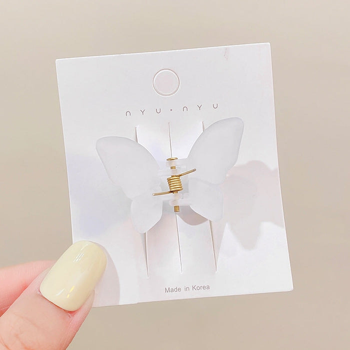 Wholesale Butterfly Sand Shark Hairpin JDC-HC-i389 Hair Clips 溪南 1# white Wholesale Jewelry JoyasDeChina Joyas De China