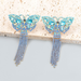Wholesale butterfly tassel alloy earrings JDC-ES-JL048 Earrings JoyasDeChina Wholesale Jewelry JoyasDeChina Joyas De China