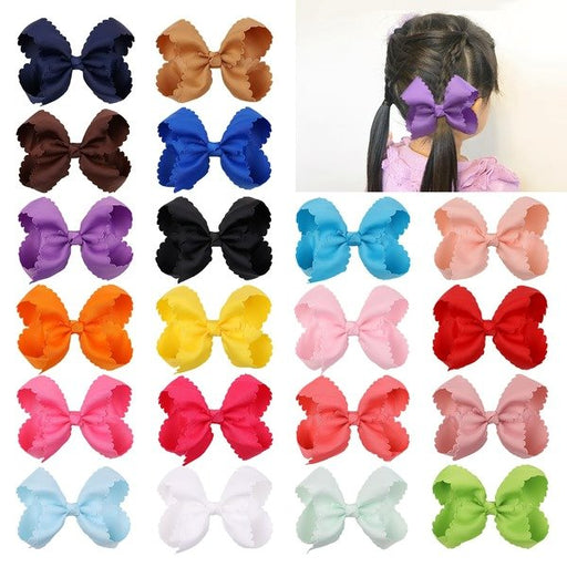 Wholesale candy color bubble Flower Bow Hair Clips JDC-HC-YL053 Hair Clips 捇豐 Wholesale Jewelry JoyasDeChina Joyas De China
