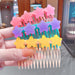 Wholesale candy color cartoon flower hair comb Korean hairpin JDC-HC-I173 Hair clips JoyasDeChina 14# star three pack Wholesale Jewelry JoyasDeChina Joyas De China