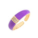 Wholesale Candy Color Copper Rings JDC-RS-JQ011 Rings JoyasDeChina purple adjustable Wholesale Jewelry JoyasDeChina Joyas De China