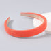Wholesale candy color flannel geometric headband JDC-HD-JL020 Headband JoyasDeChina orange Wholesale Jewelry JoyasDeChina Joyas De China