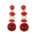 Wholesale Candy Color Resin Earrings JDC-ES-JQ-005 Earrings 佳琪 17722 Wholesale Jewelry JoyasDeChina Joyas De China