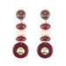 Wholesale Candy Color Resin Earrings JDC-ES-JQ-005 Earrings 佳琪 17865 Wholesale Jewelry JoyasDeChina Joyas De China