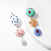 Wholesale candy color resin earrings JDC-ES-JQ190 Earrings 佳琪 Wholesale Jewelry JoyasDeChina Joyas De China