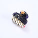 Wholesale candy color small flower diamond shape double tooth hairpin JDC-HC-YingT002 Hair Clips 迎泰 Wholesale Jewelry JoyasDeChina Joyas De China