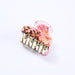 Wholesale candy color small flower diamond shape double tooth hairpin JDC-HC-YingT002 Hair Clips 迎泰 Wholesale Jewelry JoyasDeChina Joyas De China
