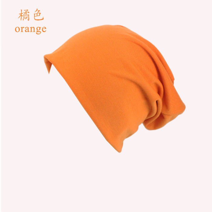 Wholesale candy colored polyester cotton hat JDC-FH-GSYH032 FashionHat 予画 orange Average code Wholesale Jewelry JoyasDeChina Joyas De China