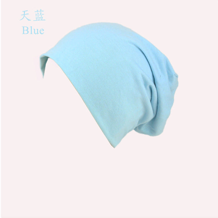 Wholesale candy colored polyester cotton hat JDC-FH-GSYH032 FashionHat 予画 wathet Average code Wholesale Jewelry JoyasDeChina Joyas De China