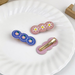Bulk Jewelry Wholesale candy-colored scrub Hair Clips JDC-HC-W201 Wholesale factory from China YIWU China
