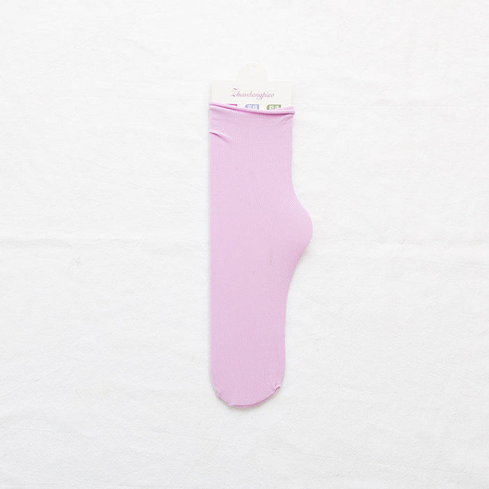 Wholesale candy-colored thin nylon stockings JDC-SK-GSHYJ006 Sock JoyasDeChina pink one size Wholesale Jewelry JoyasDeChina Joyas De China