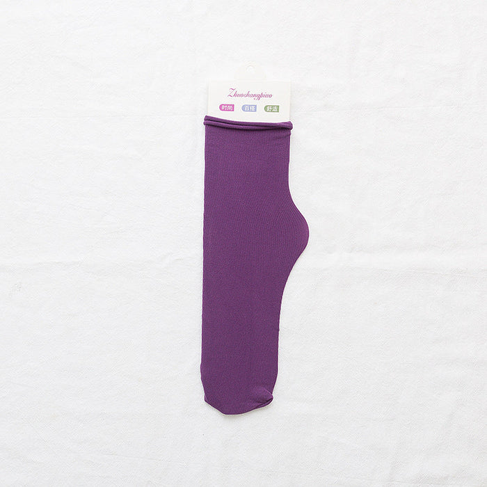 Wholesale candy-colored thin nylon stockings JDC-SK-GSHYJ006 Sock JoyasDeChina purple one size Wholesale Jewelry JoyasDeChina Joyas De China