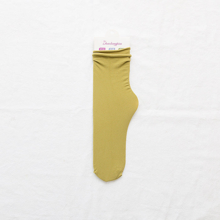 Wholesale candy-colored thin nylon stockings JDC-SK-GSHYJ006 Sock JoyasDeChina Wheat yellow one size Wholesale Jewelry JoyasDeChina Joyas De China