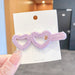 Wholesale candy-colored woolen bowknot fabric Hair Clips JDC-HC-i327 Hair Clips JoyasDeChina 4#Purple love Wholesale Jewelry JoyasDeChina Joyas De China