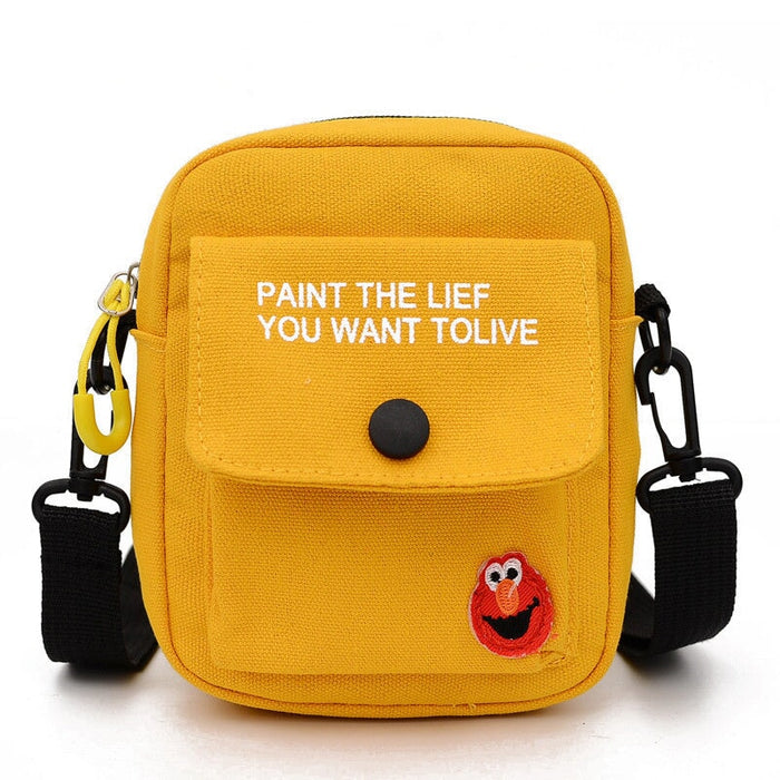 Wholesale canvas cross-body clutch shoulder bag JDC-SD-MJ007 Shoulder bag 麦嘉 Wholesale Jewelry JoyasDeChina Joyas De China
