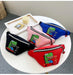 Wholesale canvas small chest bag JDC-SD-KR033 Shoulder Bags 坤然 Wholesale Jewelry JoyasDeChina Joyas De China