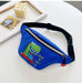 Wholesale canvas small chest bag JDC-SD-KR033 Shoulder Bags 坤然 Dinosaurblue Wholesale Jewelry JoyasDeChina Joyas De China