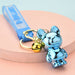 Wholesale Cartoon Acrylic Bear Keychains JDC-KC-WS032 Keychains 围颂 blue Wholesale Jewelry JoyasDeChina Joyas De China