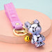 Wholesale Cartoon Acrylic Bear Keychains JDC-KC-WS032 Keychains 围颂 purple Wholesale Jewelry JoyasDeChina Joyas De China