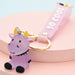 Wholesale Cartoon Acrylic Cow Keychain JDC-KC-WS135 Keychains 围颂 purple OPP bag Wholesale Jewelry JoyasDeChina Joyas De China