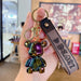 Wholesale Cartoon Acrylic Metal Keychain JDC-KC-JG142 Keychains 金葛 black OPP packaging Wholesale Jewelry JoyasDeChina Joyas De China