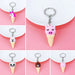 Wholesale cartoon animal ice cream alloy keychain MOQ≥ 10 JDC-KC-yongz008 Keychains 永泽 Wholesale Jewelry JoyasDeChina Joyas De China