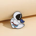 Wholesale Cartoon Astronaut Badge Alloy Brooch JDC-BC-GSMQ001 Brooches 妙奇 1 Wholesale Jewelry JoyasDeChina Joyas De China