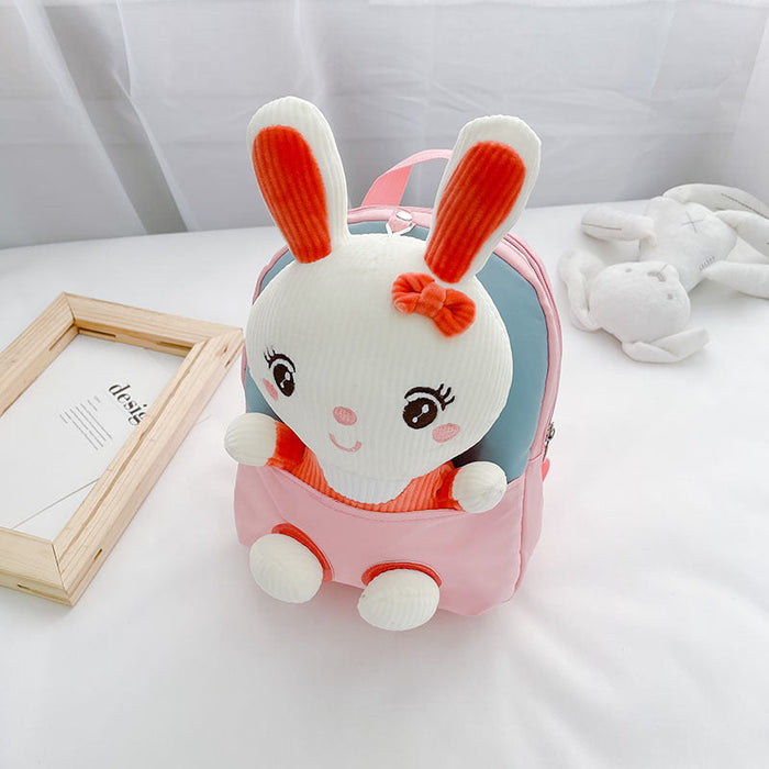 Wholesale cartoon bunny book nylon Children's Backpack Bags JDC-BP-EM001 Backpack Bags JoyasDeChina Rabbit Pink Wholesale Jewelry JoyasDeChina Joyas De China