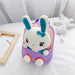 Wholesale cartoon bunny book nylon Children's Backpack Bags JDC-BP-EM001 Backpack Bags JoyasDeChina Rabbit purple Wholesale Jewelry JoyasDeChina Joyas De China
