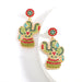 Wholesale Cartoon Cactus Alloy Earrings JDC-ES-JQ160 Earrings JoyasDeChina Wholesale Jewelry JoyasDeChina Joyas De China