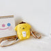 Wholesale cartoon children rubber shoulder bag JDC-SD-JiaQ077 Shoulder Bags 家庆 yellow Wholesale Jewelry JoyasDeChina Joyas De China
